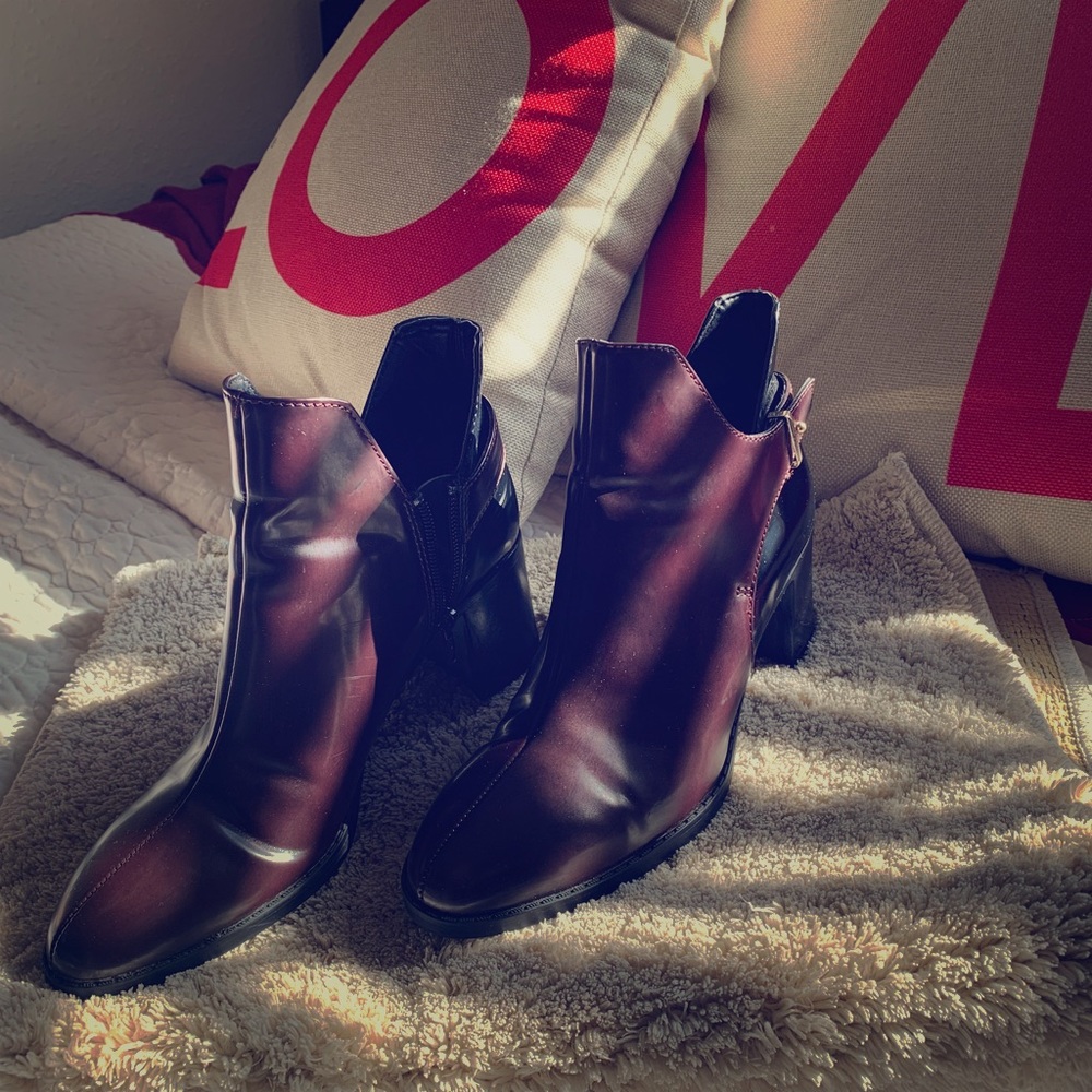 Zara booties! Size 7